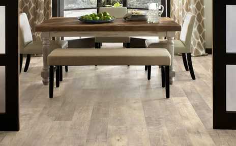 Adura Luxury Vinyl Flooring in Dining Room